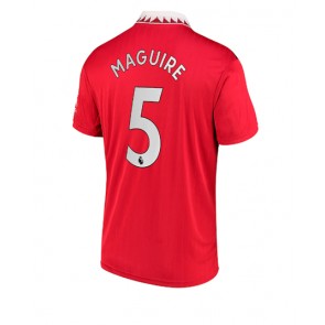 Manchester United Harry Maguire #5 Hemmatröja 2022-23 Kortärmad